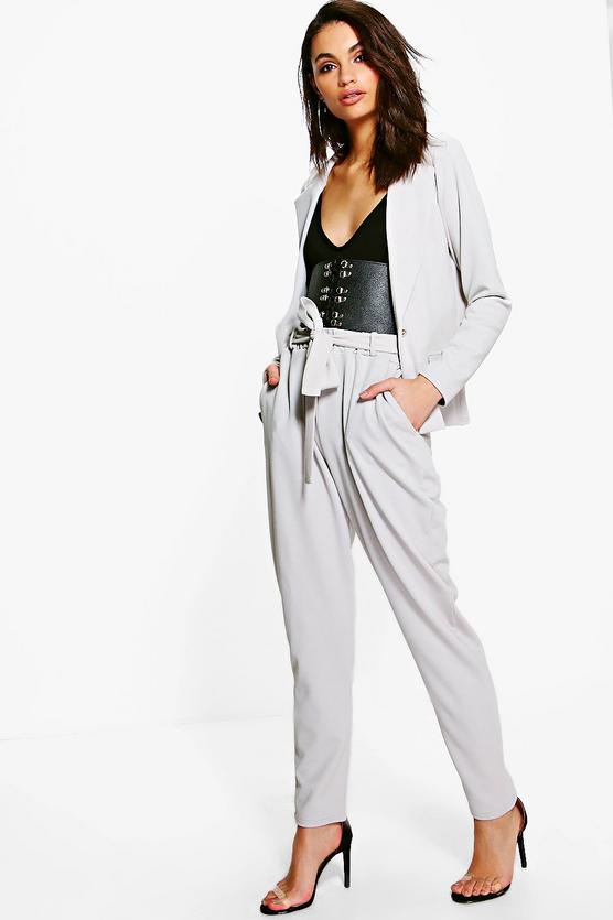 Laura Belted Skinny Trouser